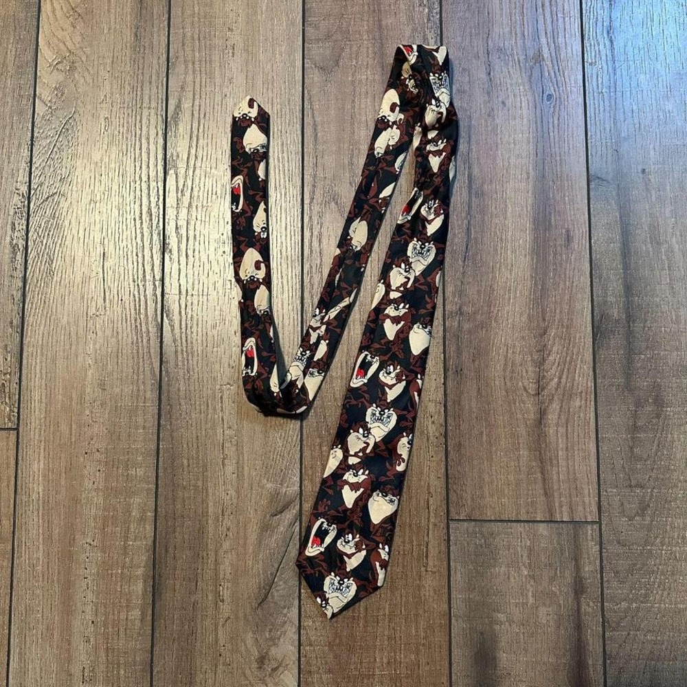 Vintage Looney Tunes Taz Tie‎ Men's OSFM 1997